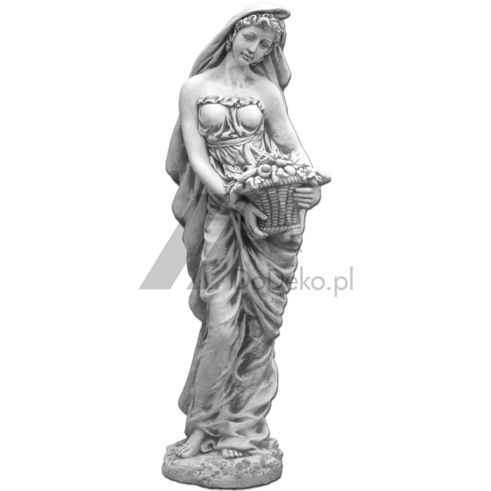 Dekoratívna socha krásnej ženy