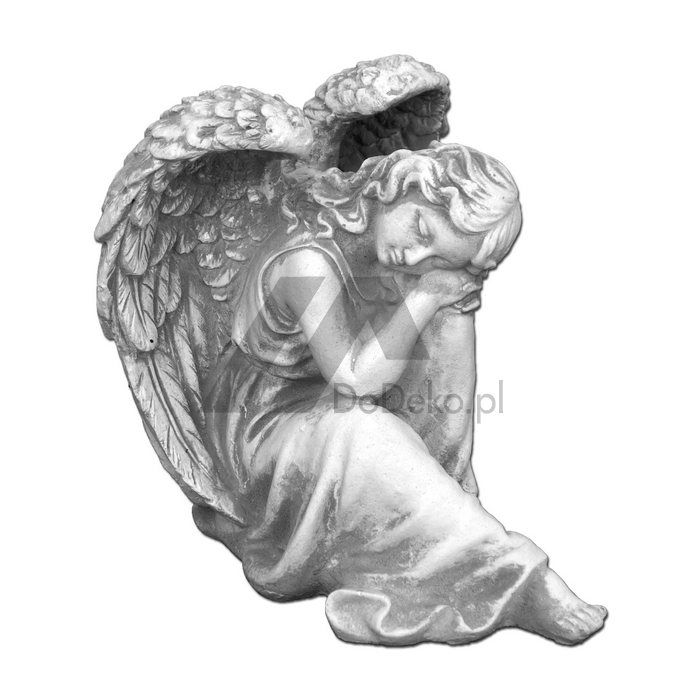 Spiace anjel s krídlami
