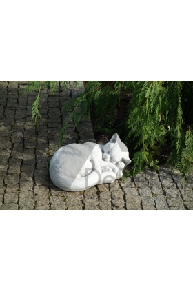 Figura ogrodowa kota
